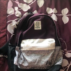 Pink book bag
